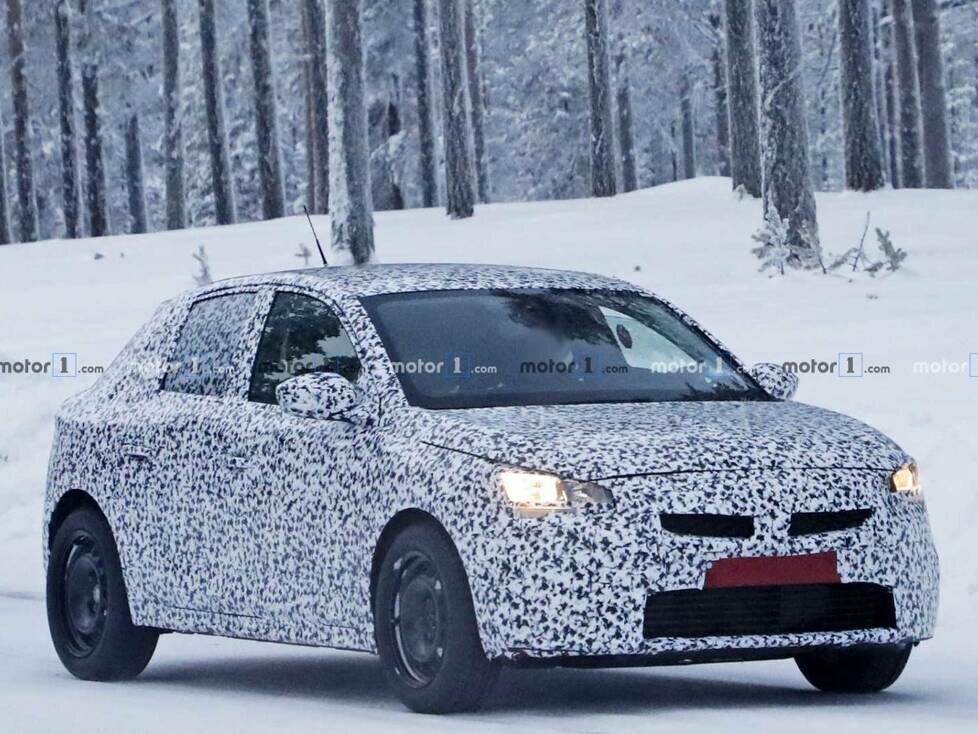 Opel Corsa F (2019) Erlkönig
