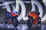 Die KTM-Bikes des Tech-3-Teams und der Werksmannschaft