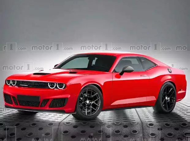 Dodge Challenger Motor1.com Rendering Titel-Bild zur News: Dodge Challenger Motor1.com Rendering