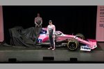 Sergio Perez und Lance Stroll (Racing Point) 