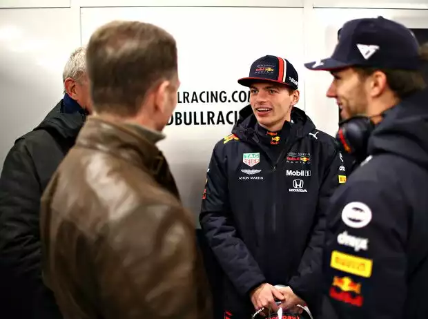 Max Verstappen, Pierre Gasly Titel-Bild zur News: Max Verstappen, Pierre Gasly