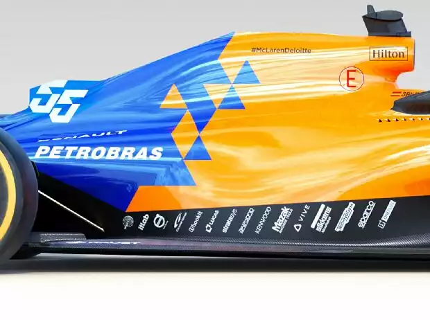 McLaren MCL34: Heck Titel-Bild zur News: McLaren MCL34: Heck