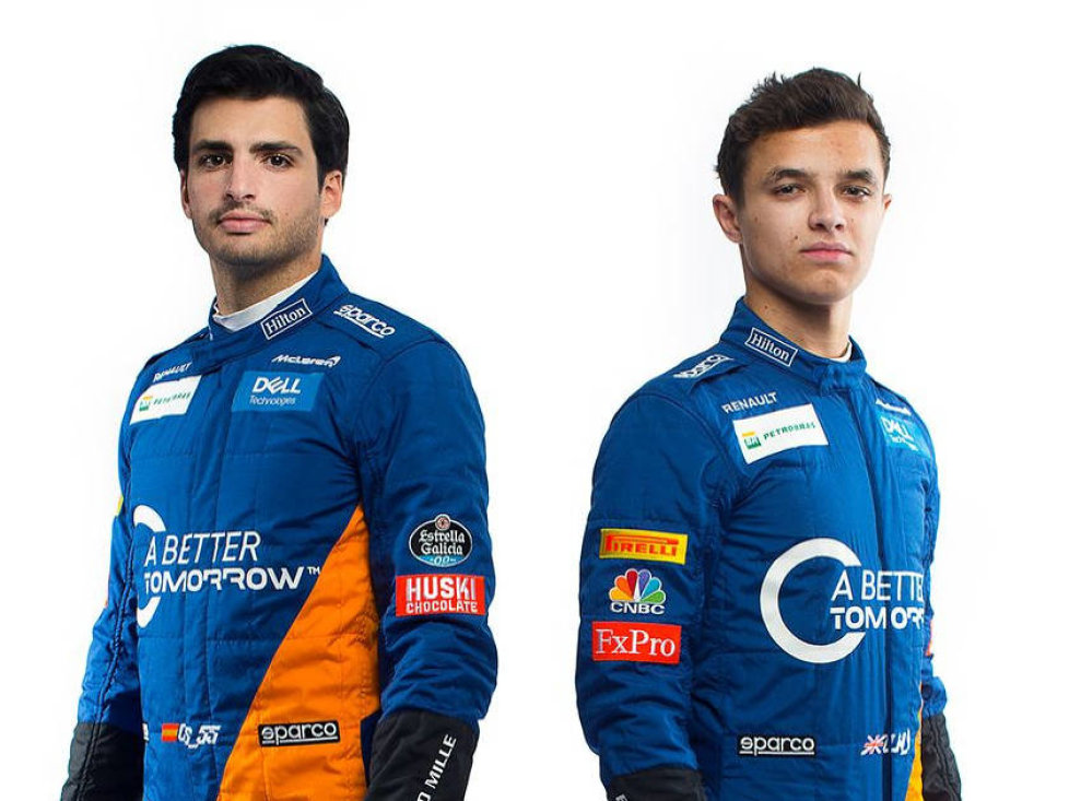 Carlos Sainz, Lando Norris