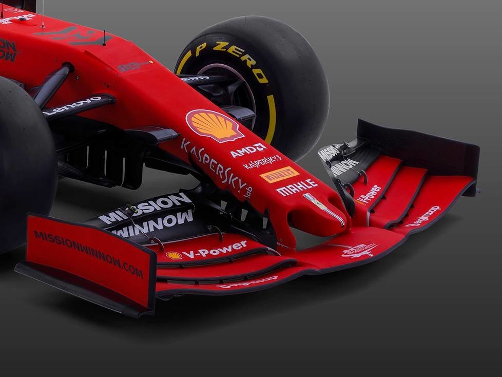 Ferrari SF90, Frontflügel