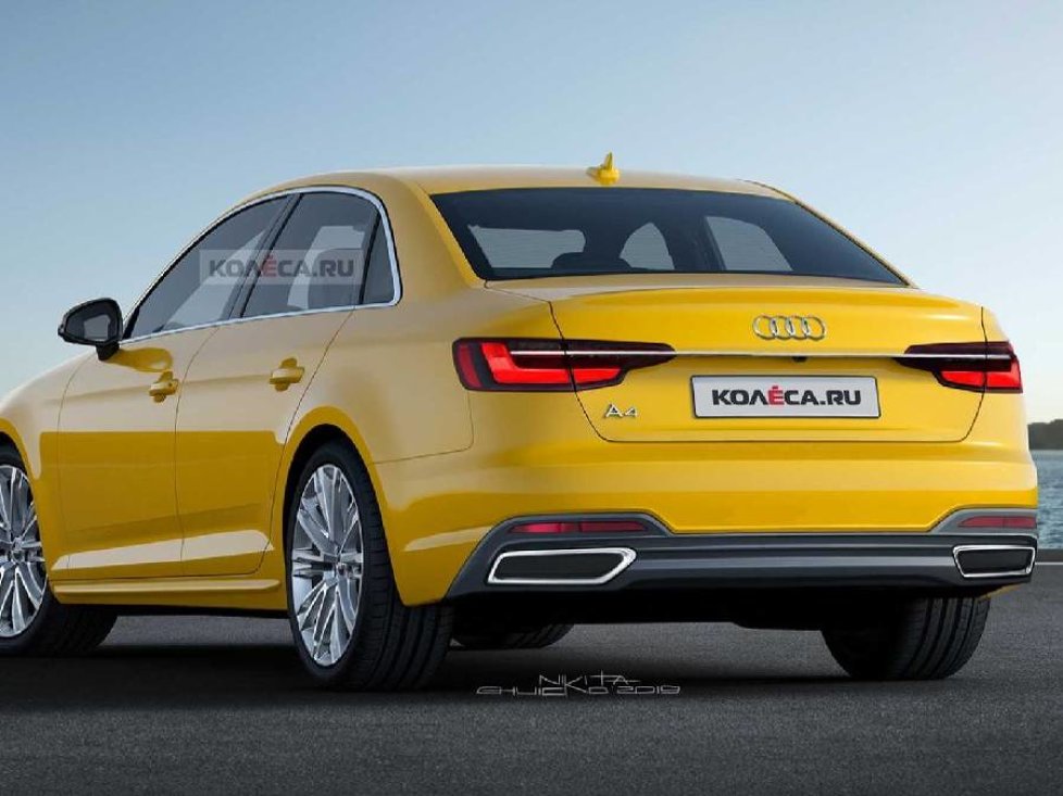 Audi A4 2020 Fan Renderin von Nikita Chuiko von kolesa.ru