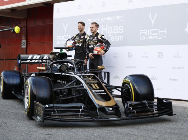 Romain Grosjean, Kevin Magnussen Romain Grosjean, Kevin Magnussen