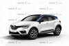 Bild zum Inhalt: Rendering: So könnte der Renault Captur (2019) aussehen
