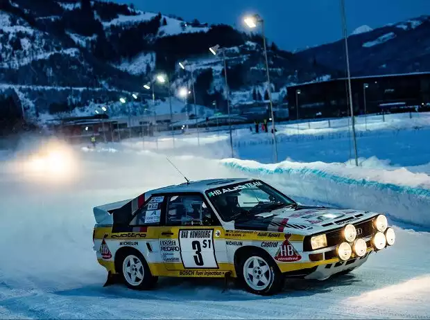 Audi S1 beim GP Ice Race in Österreich Titel-Bild zur News: Audi S1 beim GP Ice Race in Österreich