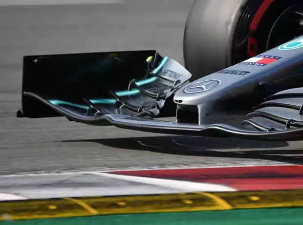 Frontflügel Mercedes F1 W10 EQ Power+ Titel-Bild zur News: Frontflügel Mercedes F1 W10 EQ Power+