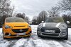 Bild zum Inhalt: Test Opel Corsa GSi vs Mini Cooper: wer bietet mehr Spaß pro Euro?