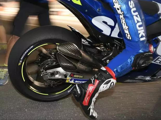 Suzuki Auspuff Akrapovic Titel-Bild zur News: Suzuki Auspuff Akrapovic