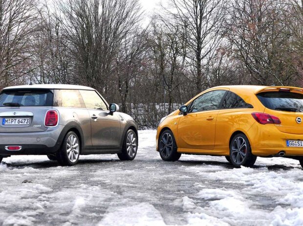 Mini Cooper vs. Opel Corsa GSi 