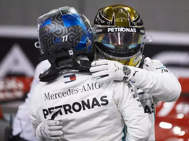 Valtteri Bottas, Lewis Hamilton Titel-Bild zur News: Valtteri Bottas, Lewis Hamilton