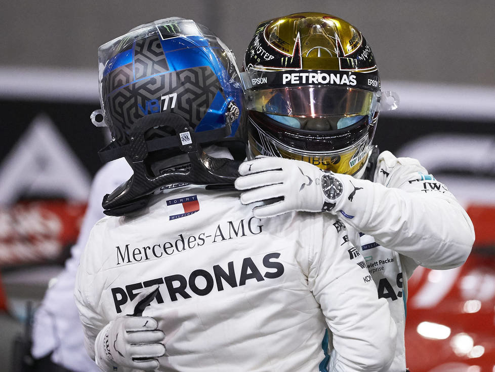 Valtteri Bottas, Lewis Hamilton