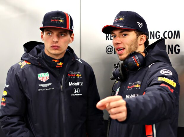 Max Verstappen, Pierre Gasly