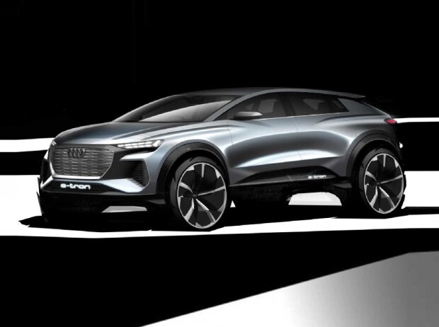 Titel-Bild zur News: Audi Q4 e-tron concept 2019