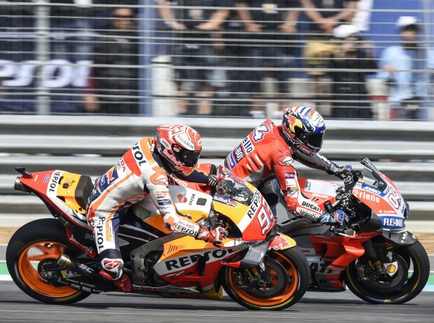Andrea Dovizioso, Marc Marquez Andrea Dovizioso, Marc Marquez