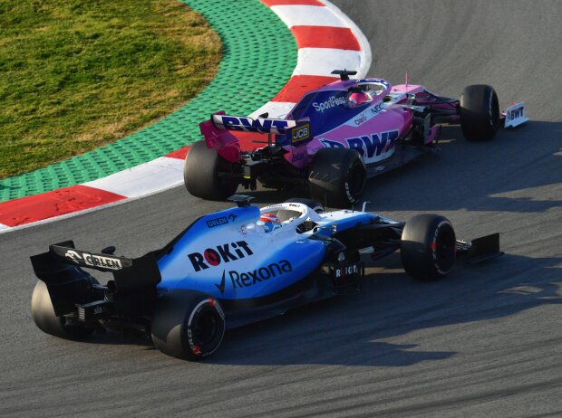George Russell, Lance Stroll George Russell, Lance Stroll