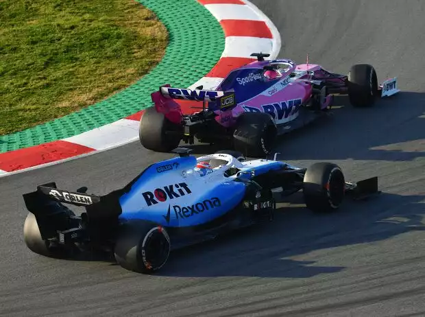 George Russell, Lance Stroll Titel-Bild zur News: George Russell, Lance Stroll