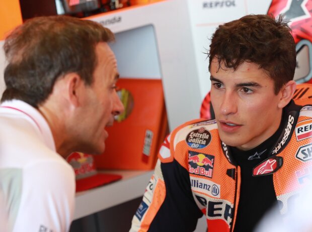 Marc Marquez, Alberto Puig Marc Marquez, Alberto Puig
