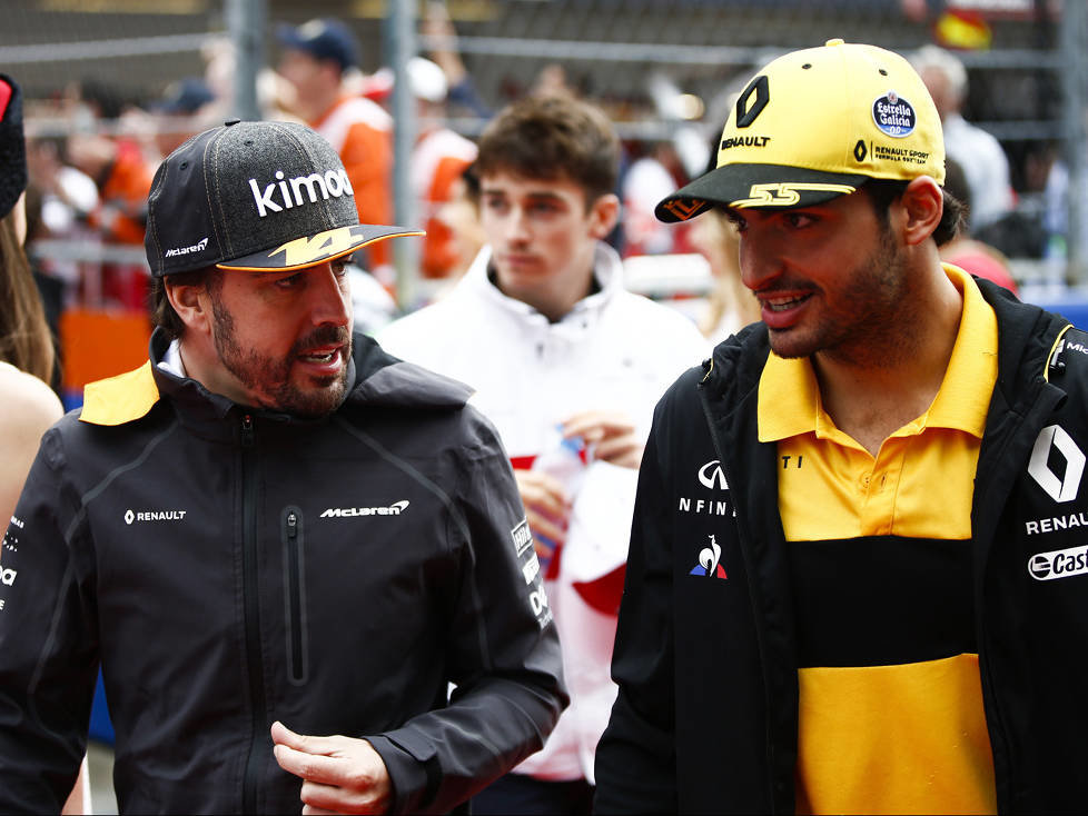 Fernando Alonso, Carlos Sainz