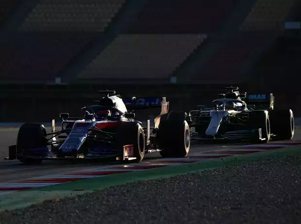 Daniil Kwjat, Lewis Hamilton Titel-Bild zur News: Daniil Kwjat, Lewis Hamilton