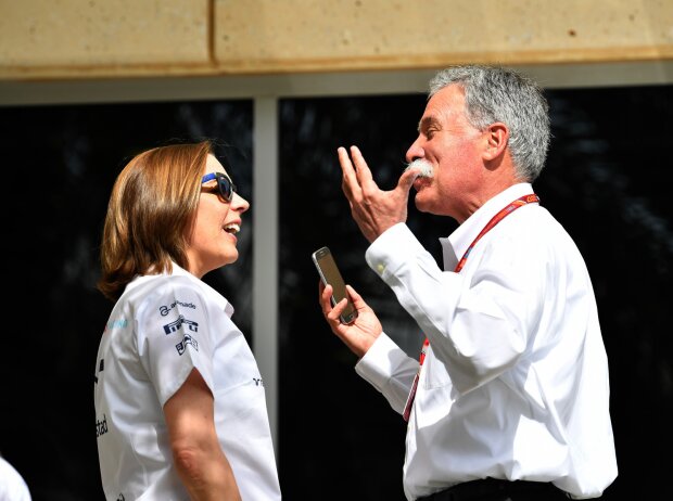 Claire Williams, Chase Carey