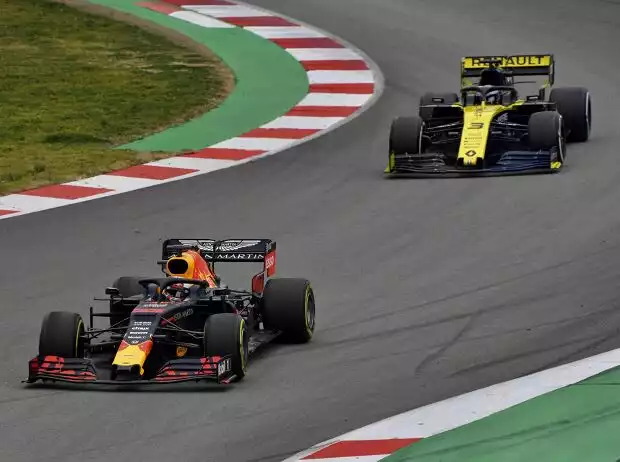 Max Verstappen, Daniel Ricciardo Titel-Bild zur News: Max Verstappen, Daniel Ricciardo