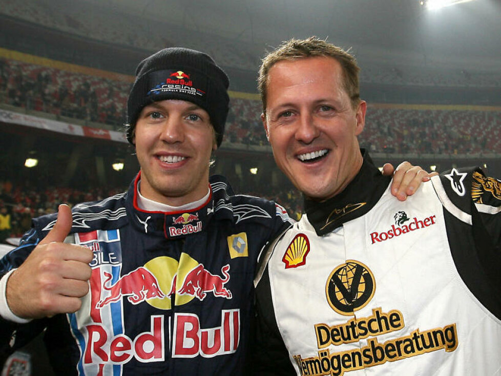 Sebastian Vettel, Michael Schumacher