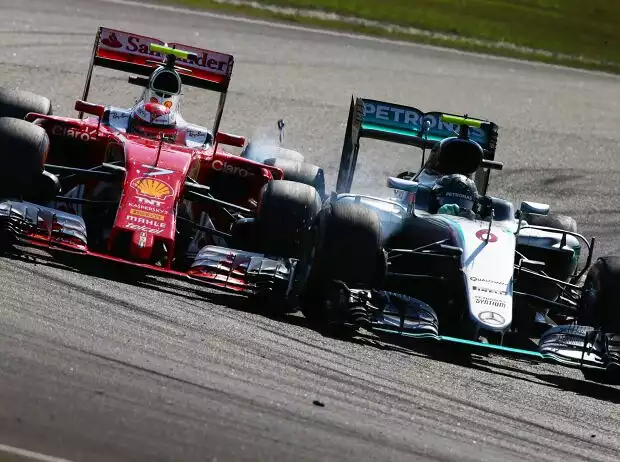 Nico Rosberg, Kimi Räikkönen Titel-Bild zur News: Nico Rosberg, Kimi Räikkönen