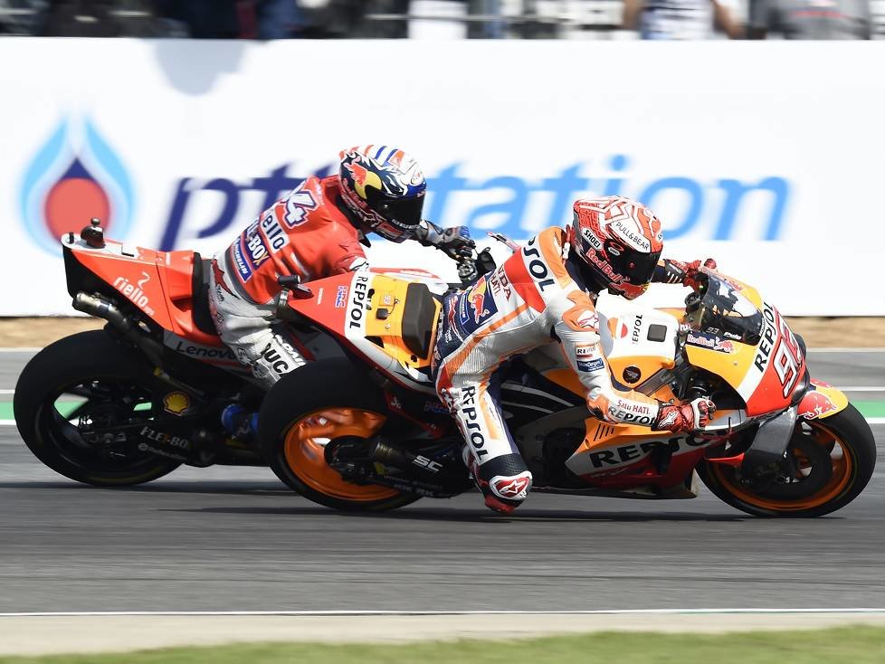 Andrea Dovizioso, Marc Marquez