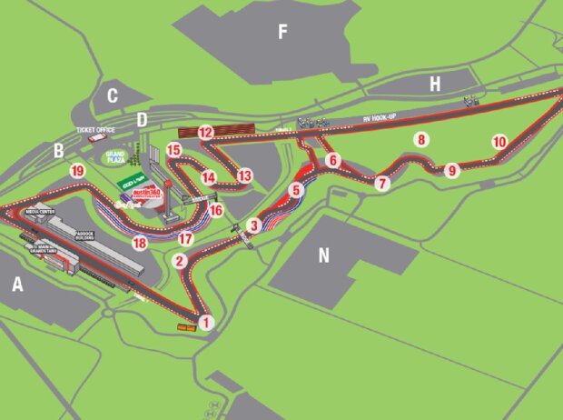 Circuit of the Americas (COTA) in Austin Circuit of the Americas (COTA) in Austin