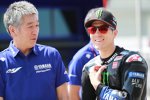 Kouichi Tsuji und Maverick Vinales (Yamaha) 