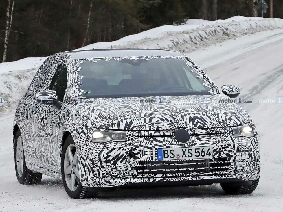 Golf 8 (2019) Erlkönig