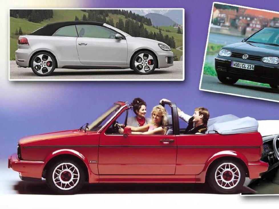 40 Jahre VW Golf Cabriolet