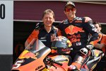 Mike Leitner und Johann Zarco (KTM) 