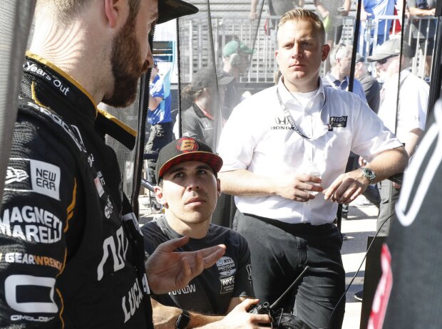 James Hinchcliffe, Robert Wickens James Hinchcliffe, Robert Wickens