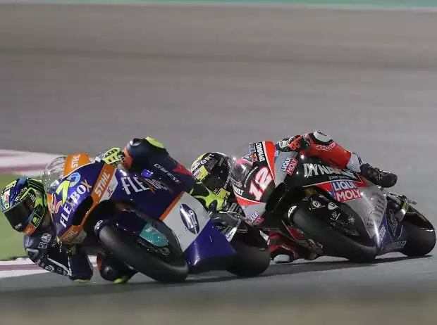 Lorenzo Baldassarri, Tom Lüthi Titel-Bild zur News: Lorenzo Baldassarri, Tom Lüthi