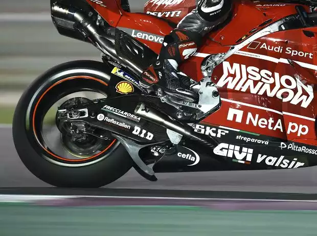 Winglet am Hinterrad: Ducati Desmosedici GP19 Titel-Bild zur News: Winglet am Hinterrad: Ducati Desmosedici GP19