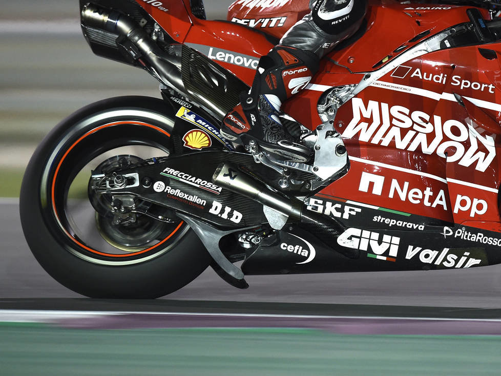 Winglet am Hinterrad: Ducati Desmosedici GP19