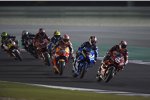 Andrea Dovizioso vor Alex Rins und Marc Marquez 