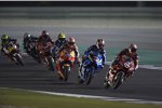 Andrea Dovizioso vor Alex Rins und Marc Marquez 