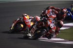 Andrea Dovizioso vor Marc Marquez 