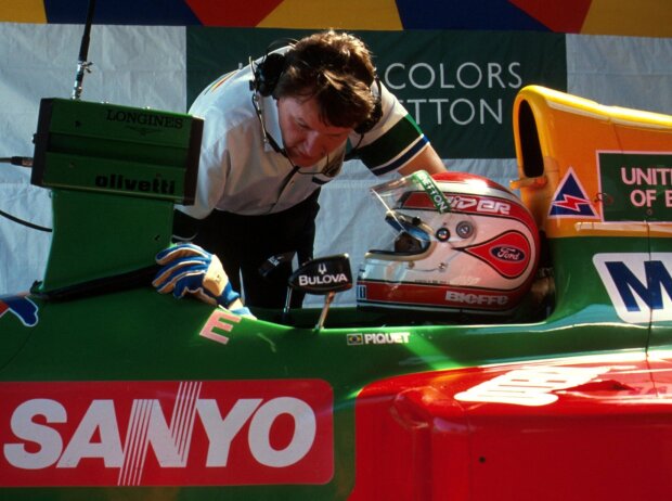 John Barnard und Nelson Piquet John Barnard und Nelson Piquet