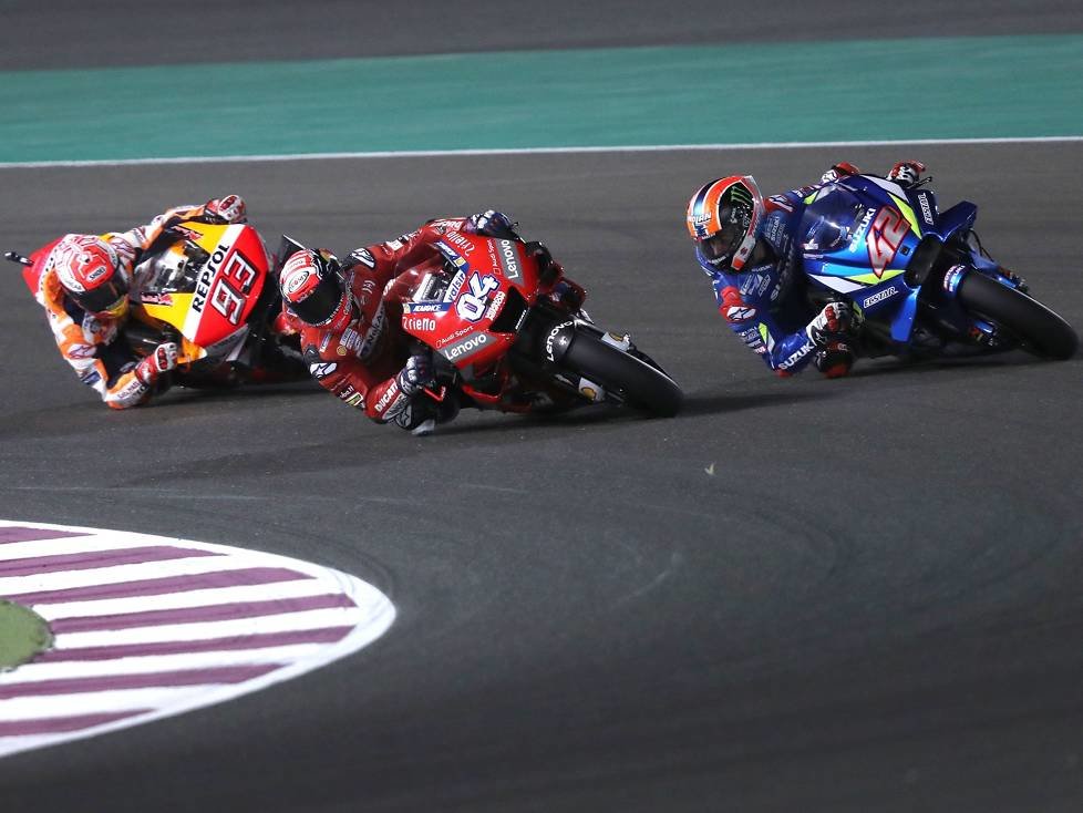 Andrea Dovizioso, Marc Marquez, Alex Rins