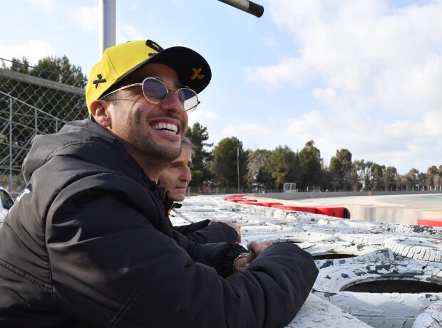 Daniel Ricciardo, Alain Prost Daniel Ricciardo, Alain Prost
