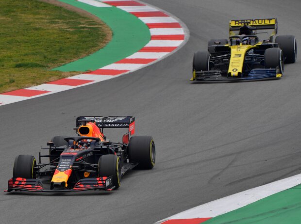 Titel-Bild zur News: Max Verstappen, Daniel Ricciardo