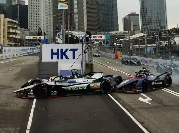 Oliver Rowland, Sam Bird, Andre Lotterer Titel-Bild zur News: Oliver Rowland, Sam Bird, Andre Lotterer
