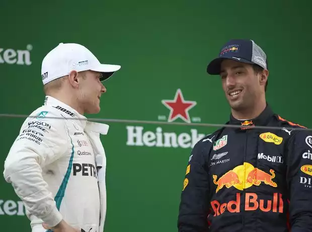 Valtteri Bottas, Daniel Ricciardo Titel-Bild zur News: Valtteri Bottas, Daniel Ricciardo