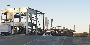 Feuerkatastrophe in Jerez: MotoE-Fahrerlager brennt komplett ab